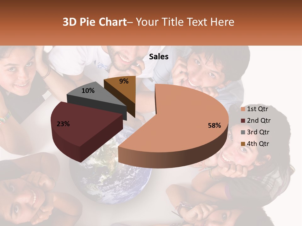 Male Hands Isolated PowerPoint Template