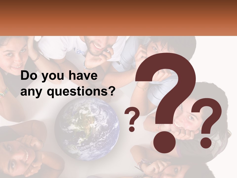 Male Hands Isolated PowerPoint Template