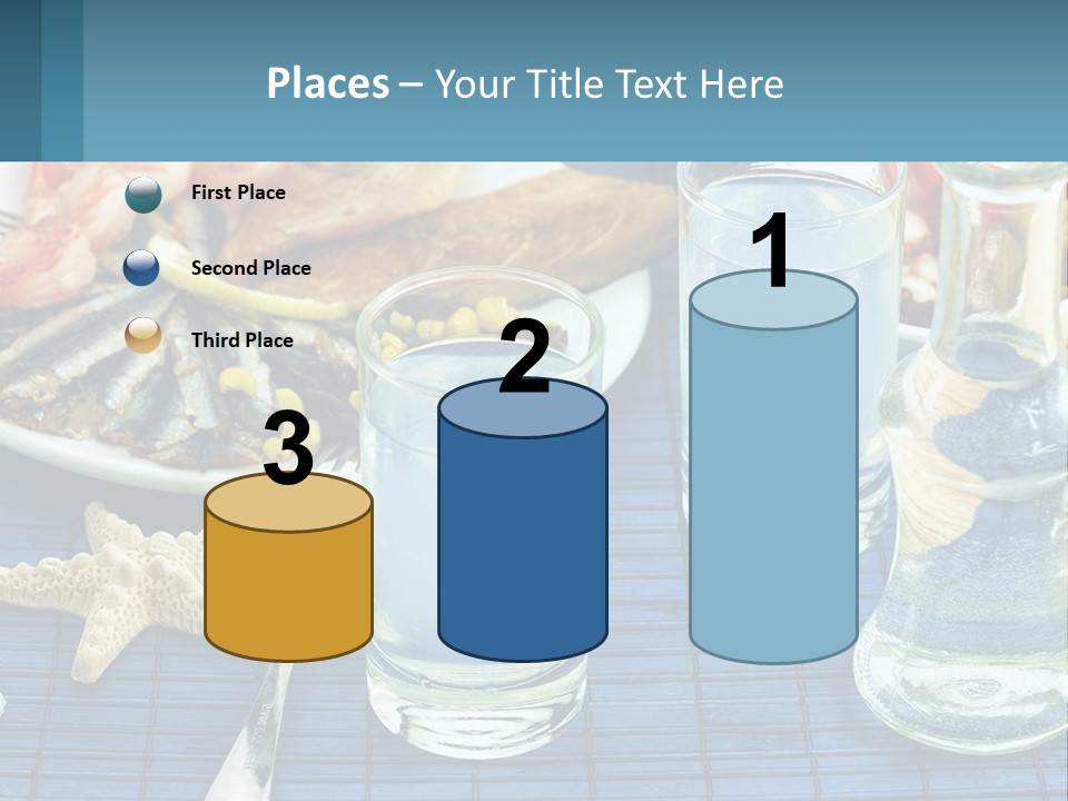 Seafood Set Table PowerPoint Template