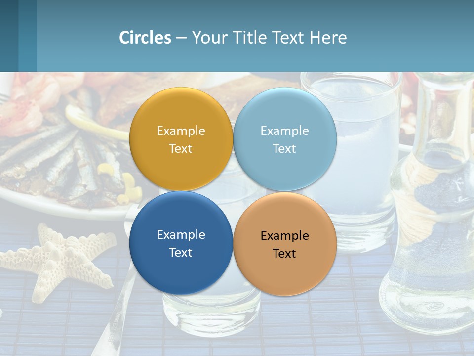 Seafood Set Table PowerPoint Template