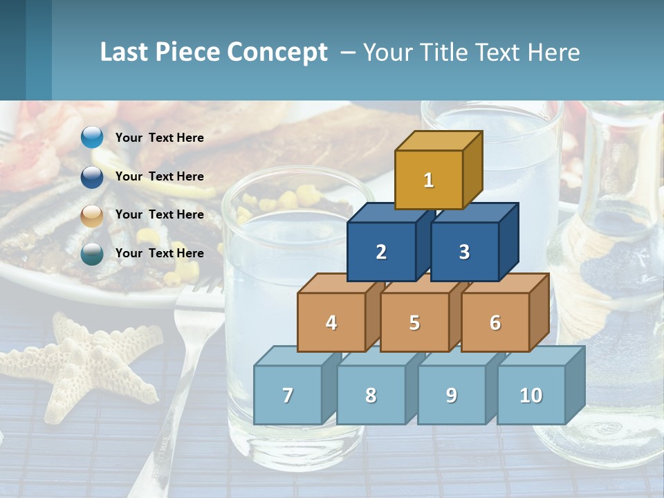 Seafood Set Table PowerPoint Template