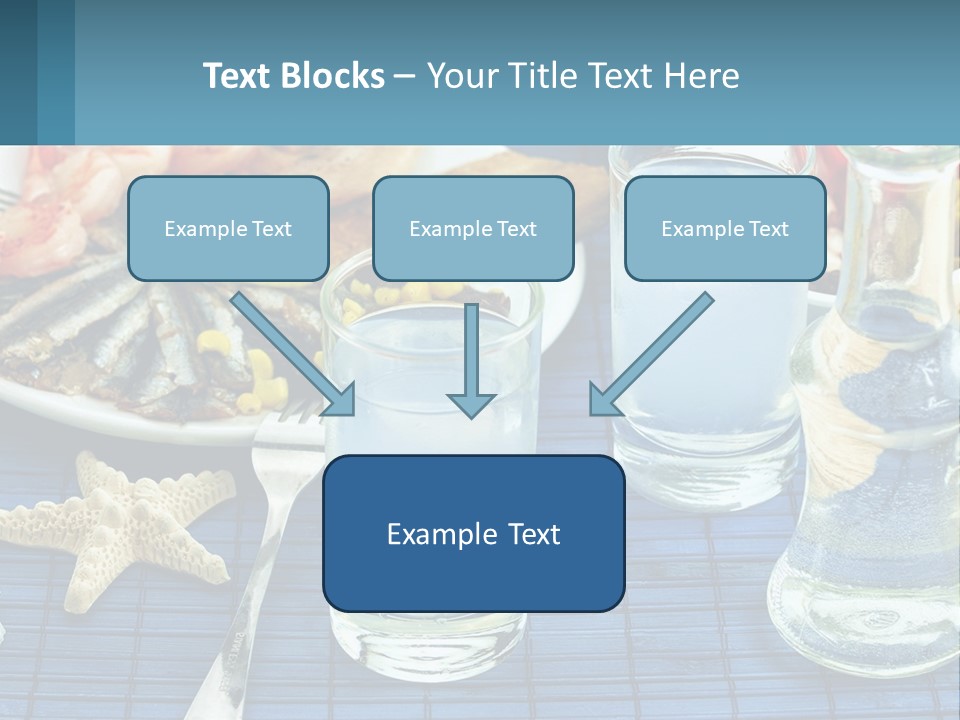 Seafood Set Table PowerPoint Template