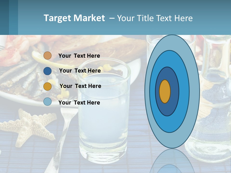 Seafood Set Table PowerPoint Template