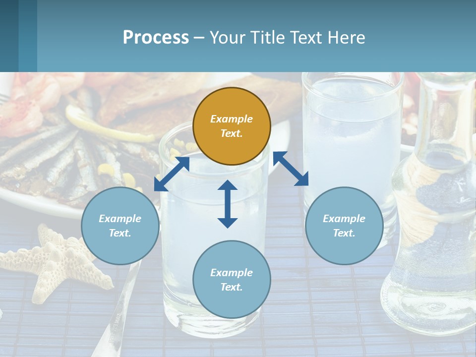 Seafood Set Table PowerPoint Template
