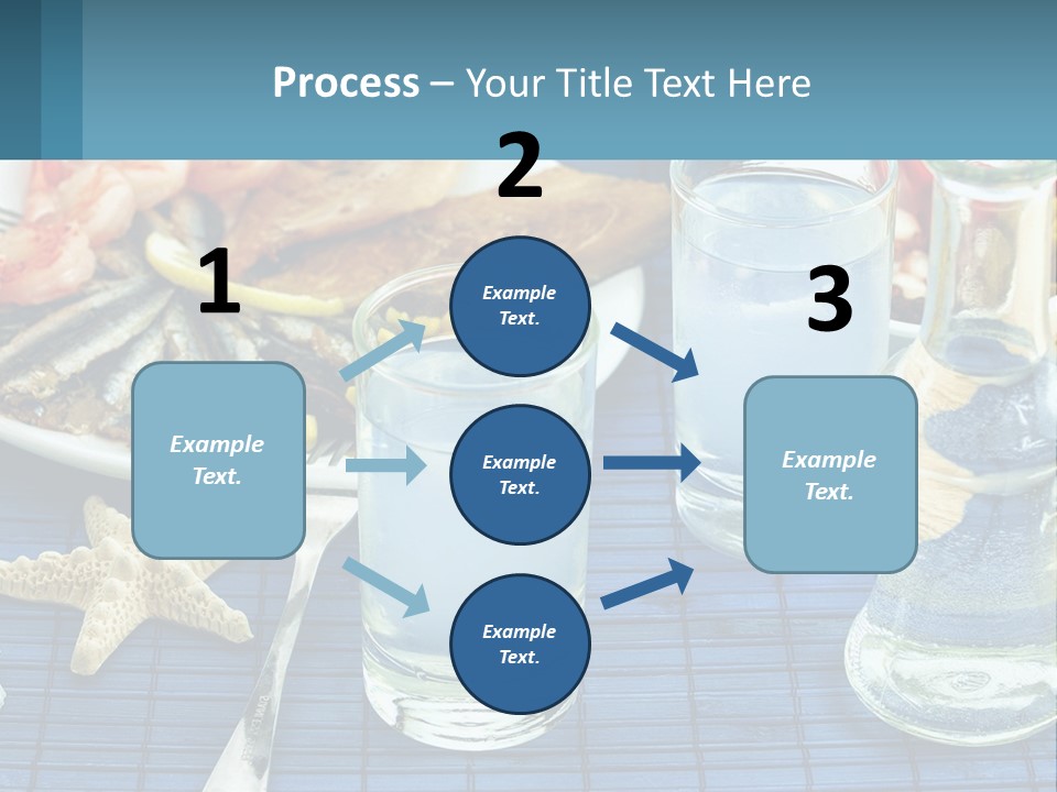 Seafood Set Table PowerPoint Template