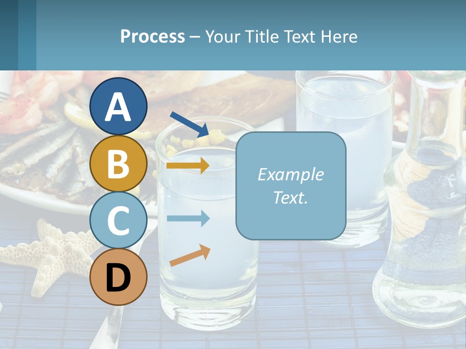 Seafood Set Table PowerPoint Template