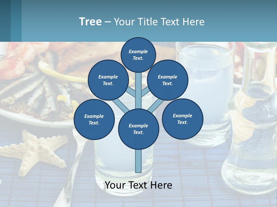 Seafood Set Table PowerPoint Template