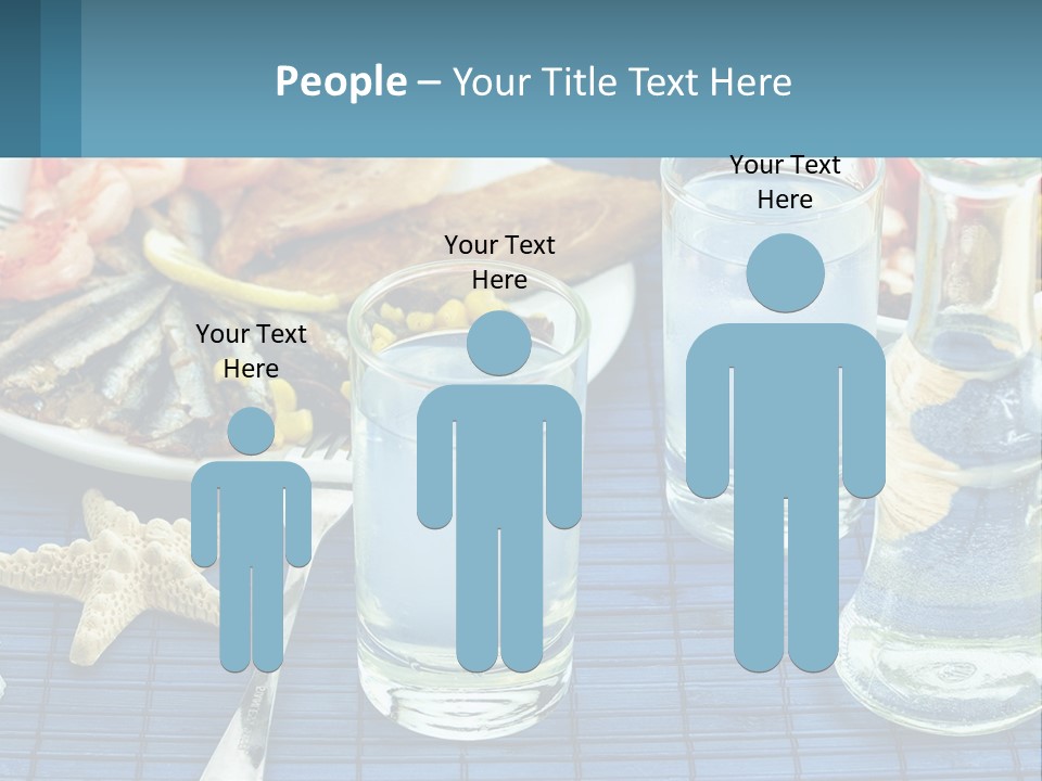 Seafood Set Table PowerPoint Template