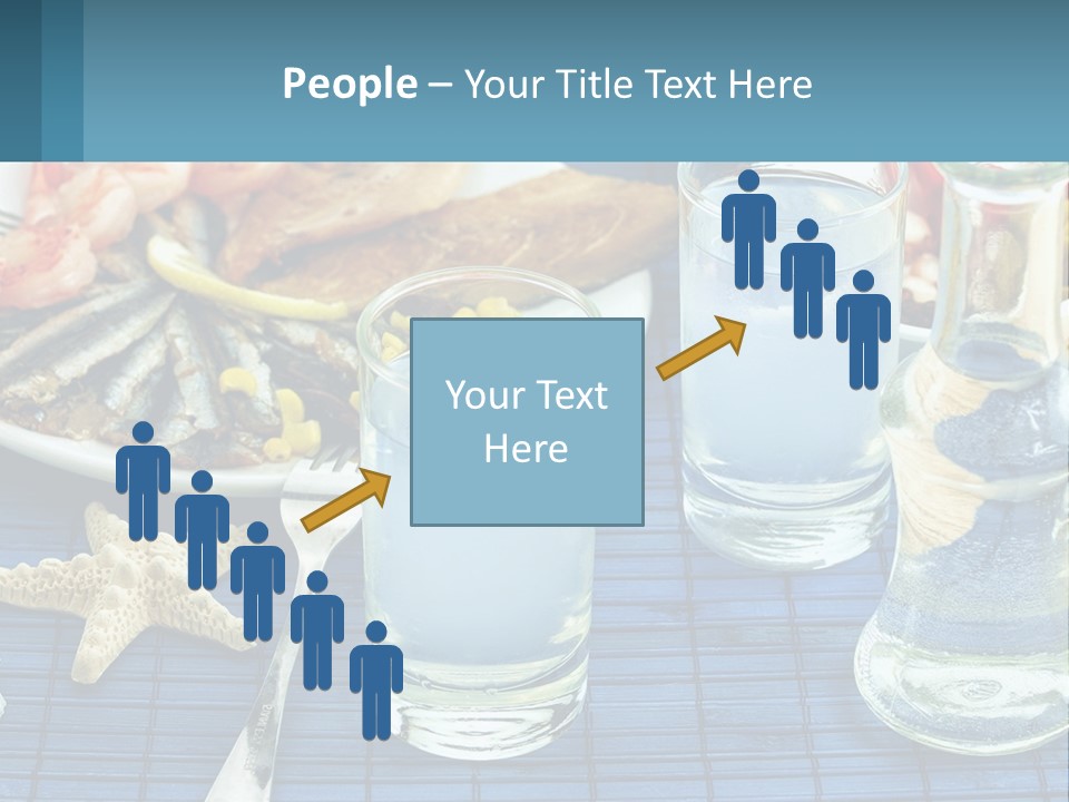 Seafood Set Table PowerPoint Template