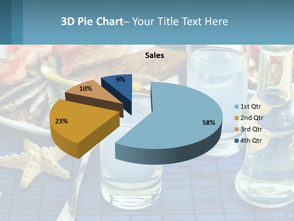 Seafood Set Table PowerPoint Template