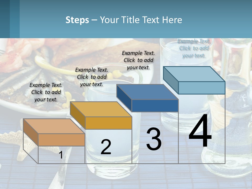 Seafood Set Table PowerPoint Template