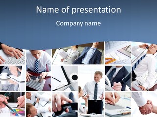 Education Pretty Staff PowerPoint Template