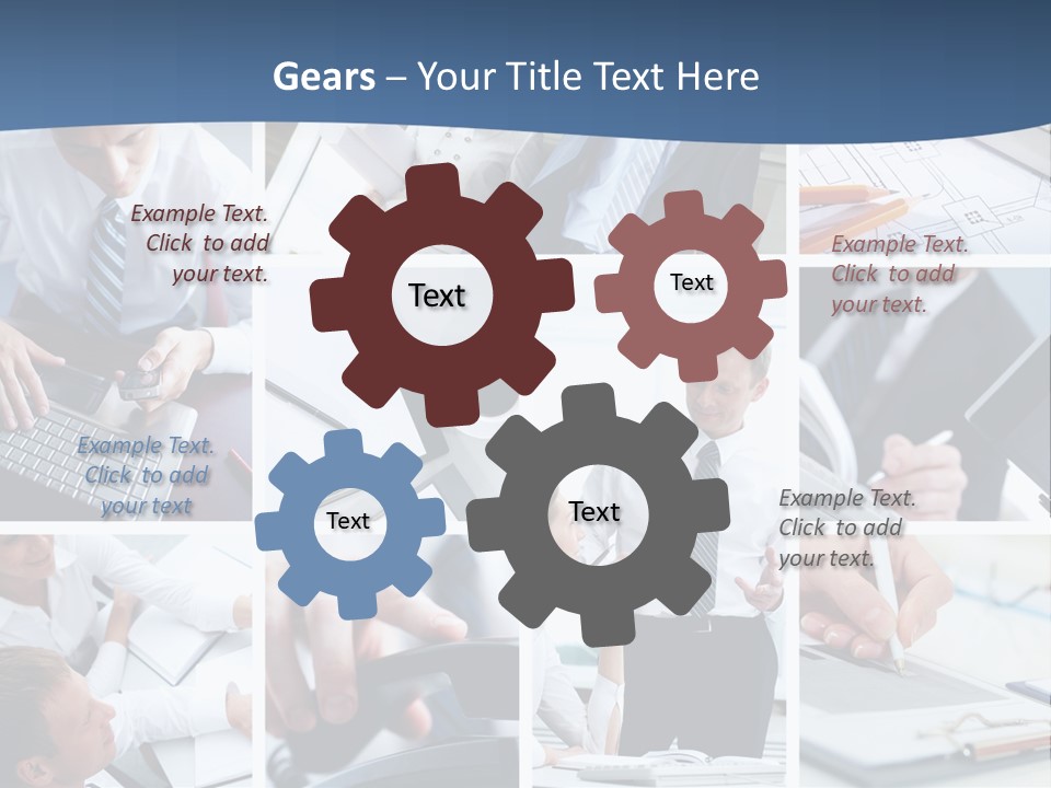 Education Pretty Staff PowerPoint Template