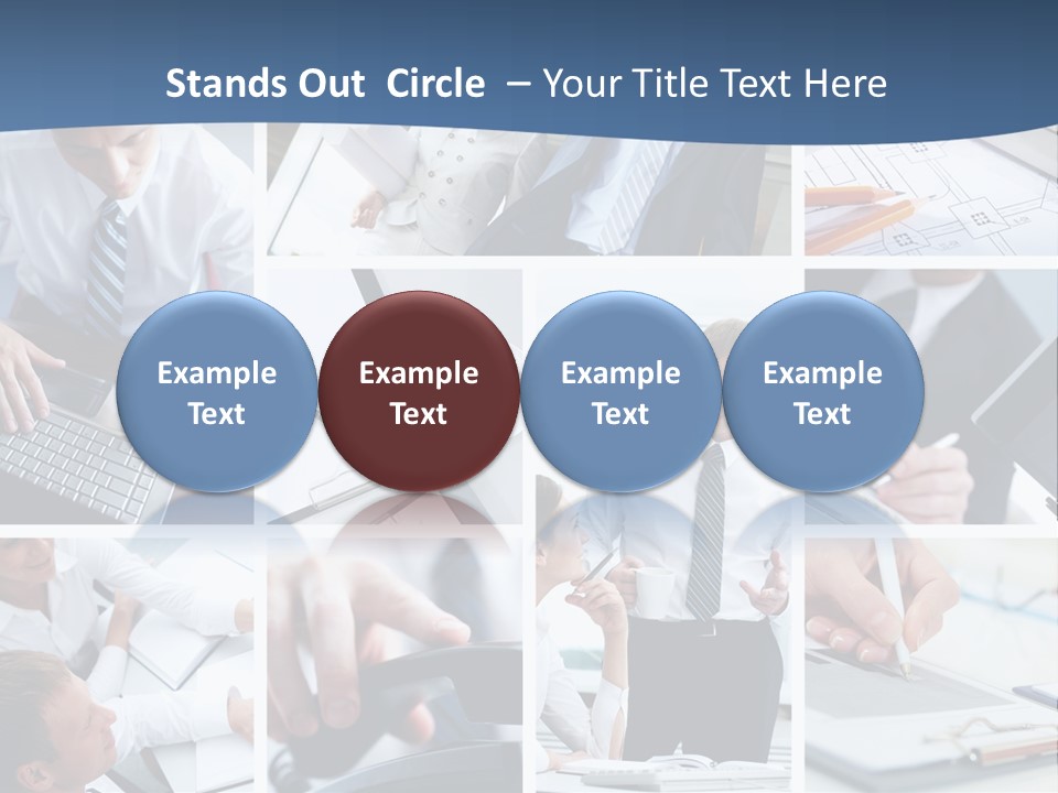 Education Pretty Staff PowerPoint Template