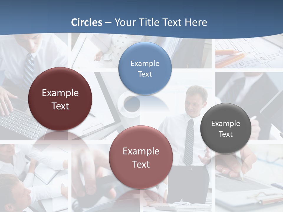 Education Pretty Staff PowerPoint Template