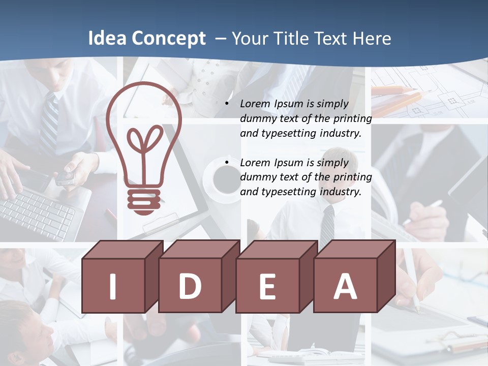 Education Pretty Staff PowerPoint Template