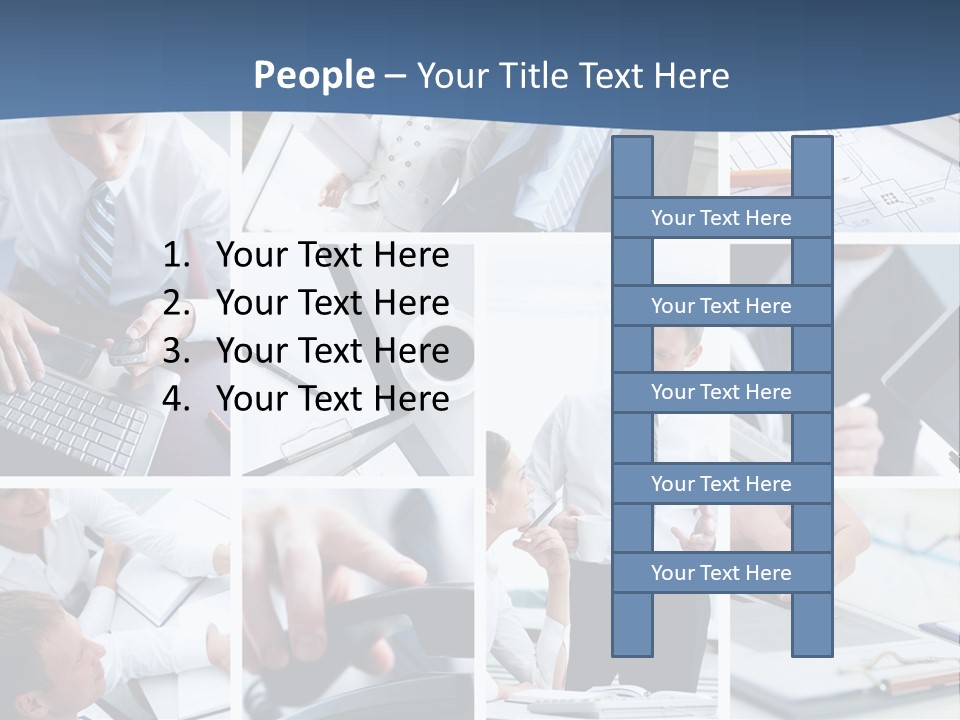 Education Pretty Staff PowerPoint Template