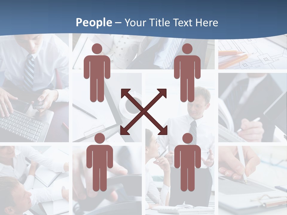 Education Pretty Staff PowerPoint Template