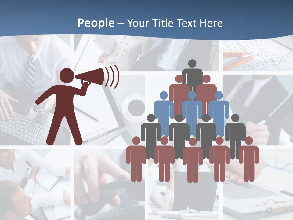 Education Pretty Staff PowerPoint Template