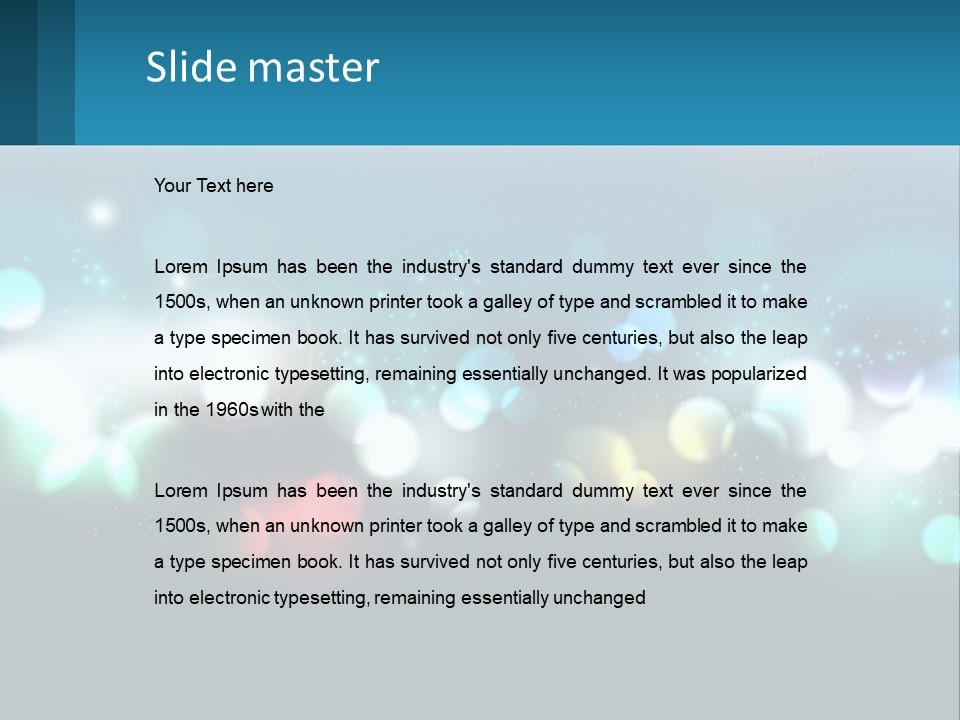 Modern Clipart Fantasy PowerPoint Template