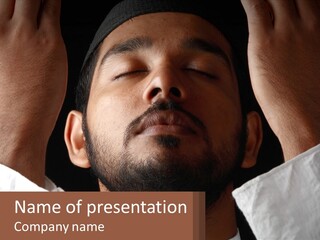 God Moslem Ramzan PowerPoint Template