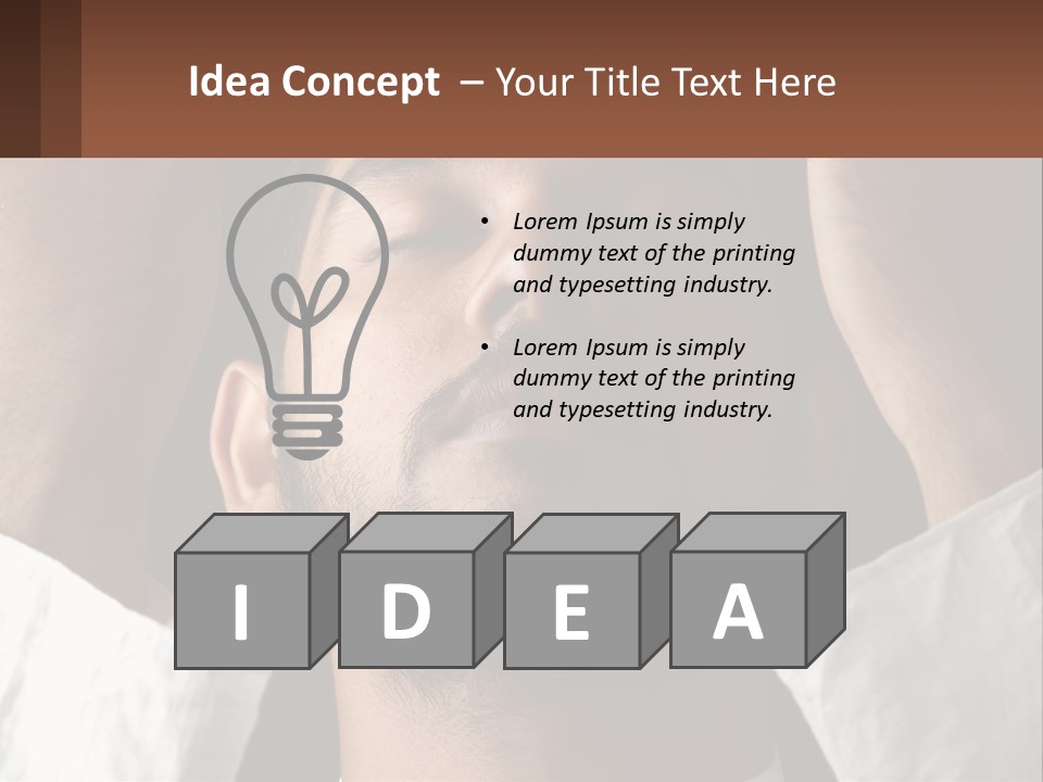 God Moslem Ramzan PowerPoint Template