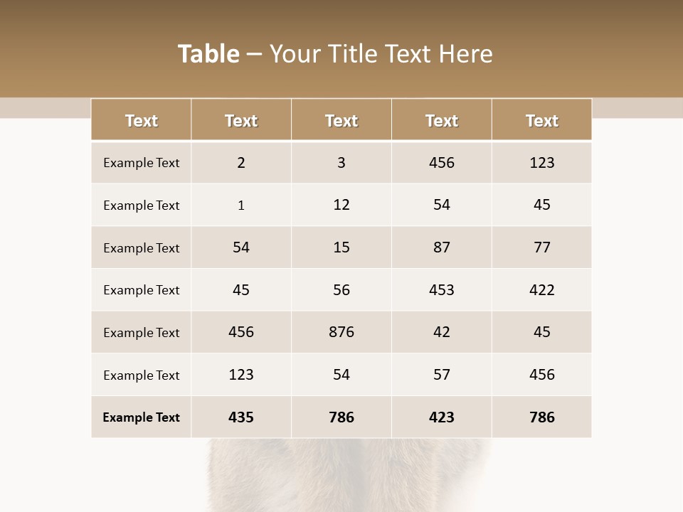 Wabbit Easter Bunny PowerPoint Template