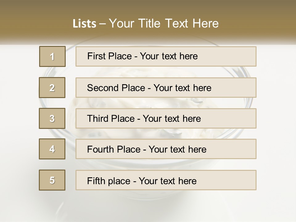 Dip Dipping Sauce Food PowerPoint Template