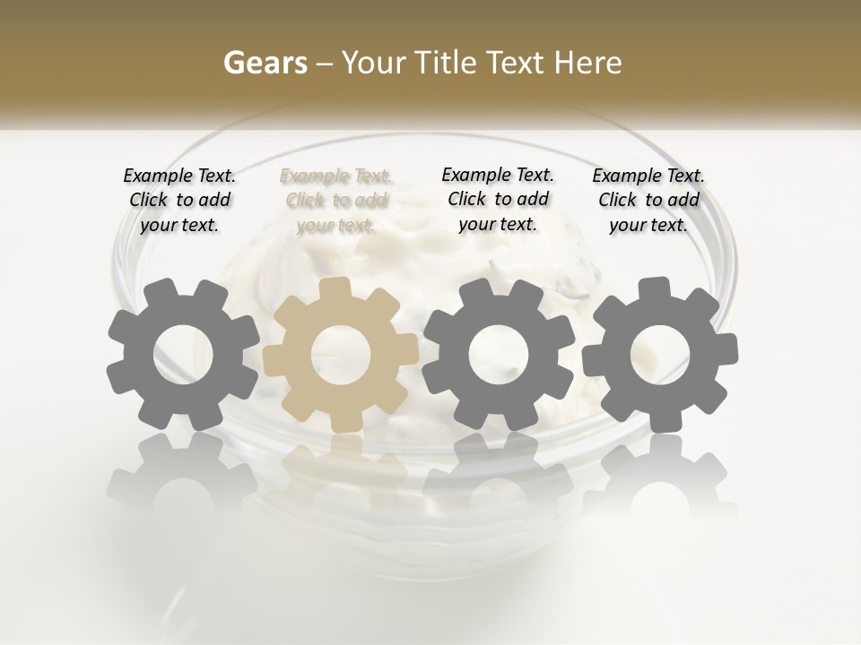 Dip Dipping Sauce Food PowerPoint Template