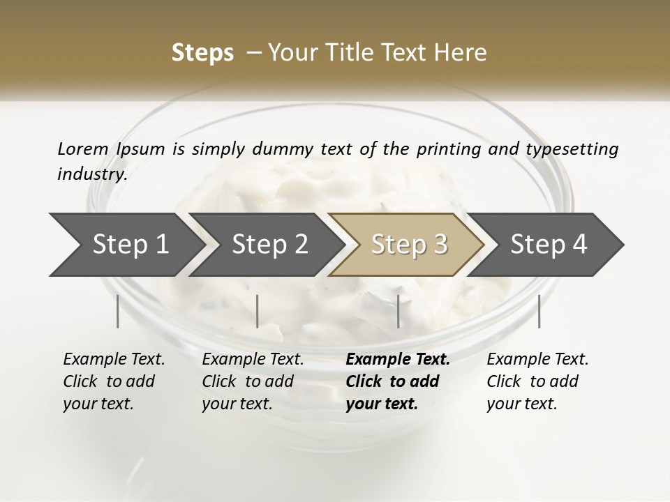 Dip Dipping Sauce Food PowerPoint Template