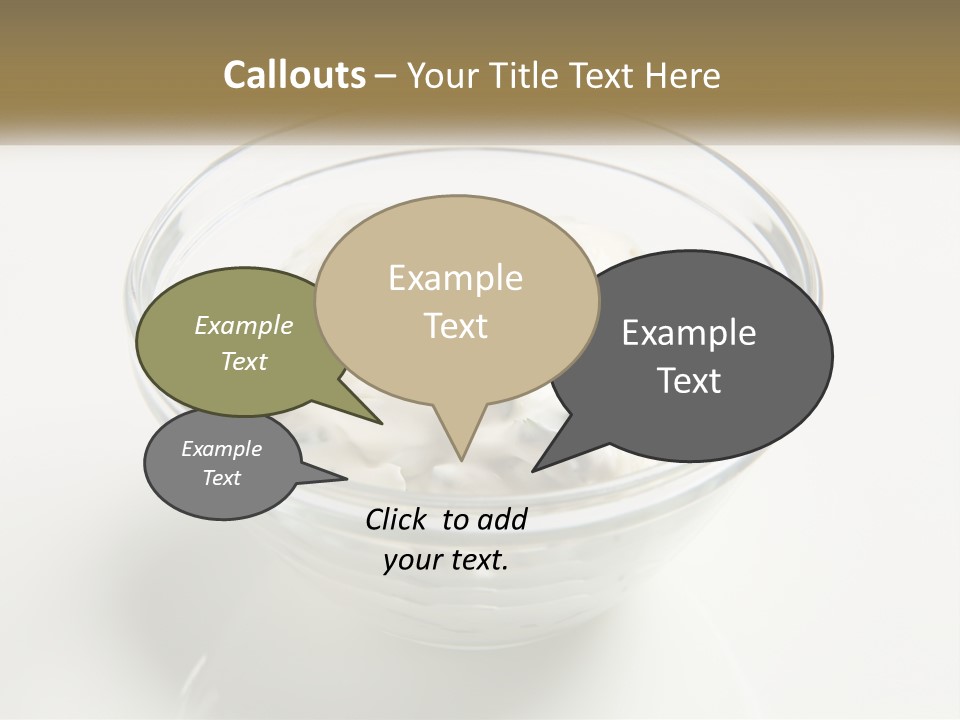 Dip Dipping Sauce Food PowerPoint Template