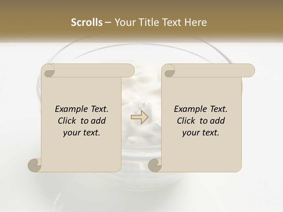 Dip Dipping Sauce Food PowerPoint Template