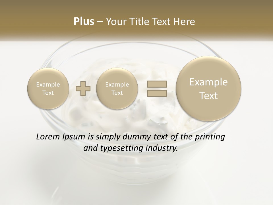 Dip Dipping Sauce Food PowerPoint Template