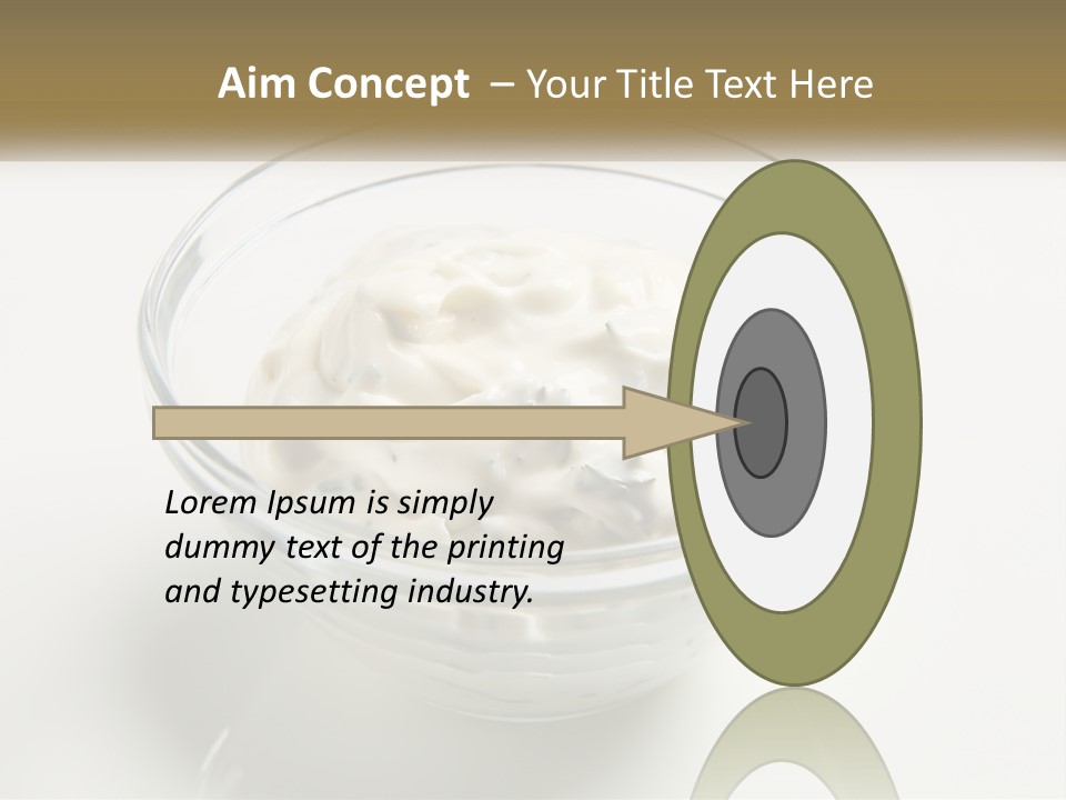 Dip Dipping Sauce Food PowerPoint Template