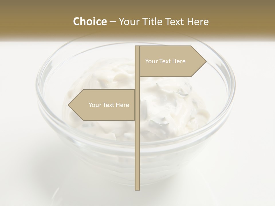 Dip Dipping Sauce Food PowerPoint Template