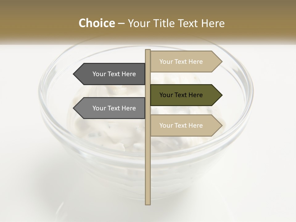 Dip Dipping Sauce Food PowerPoint Template