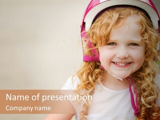 Child Childhood Safety PowerPoint Template