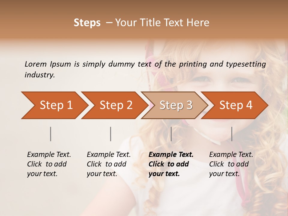 Child Childhood Safety PowerPoint Template