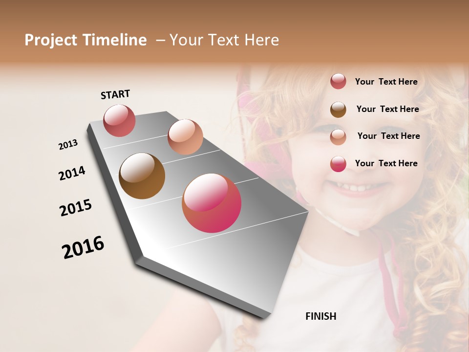 Child Childhood Safety PowerPoint Template