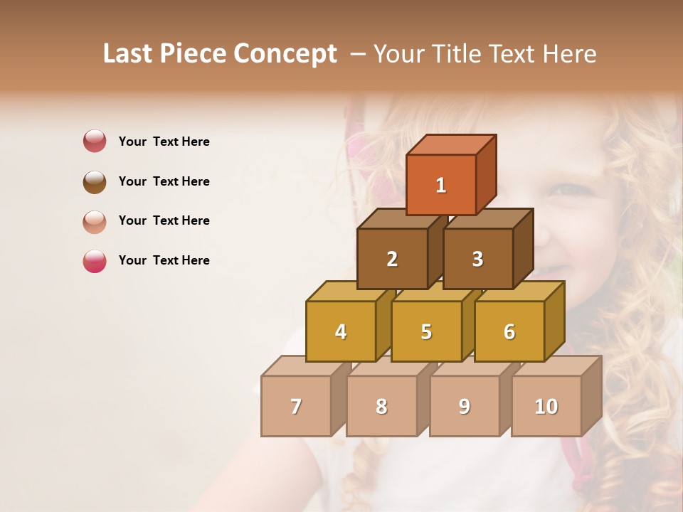 Child Childhood Safety PowerPoint Template