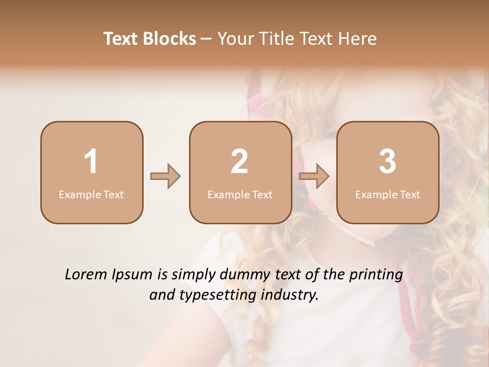 Child Childhood Safety PowerPoint Template