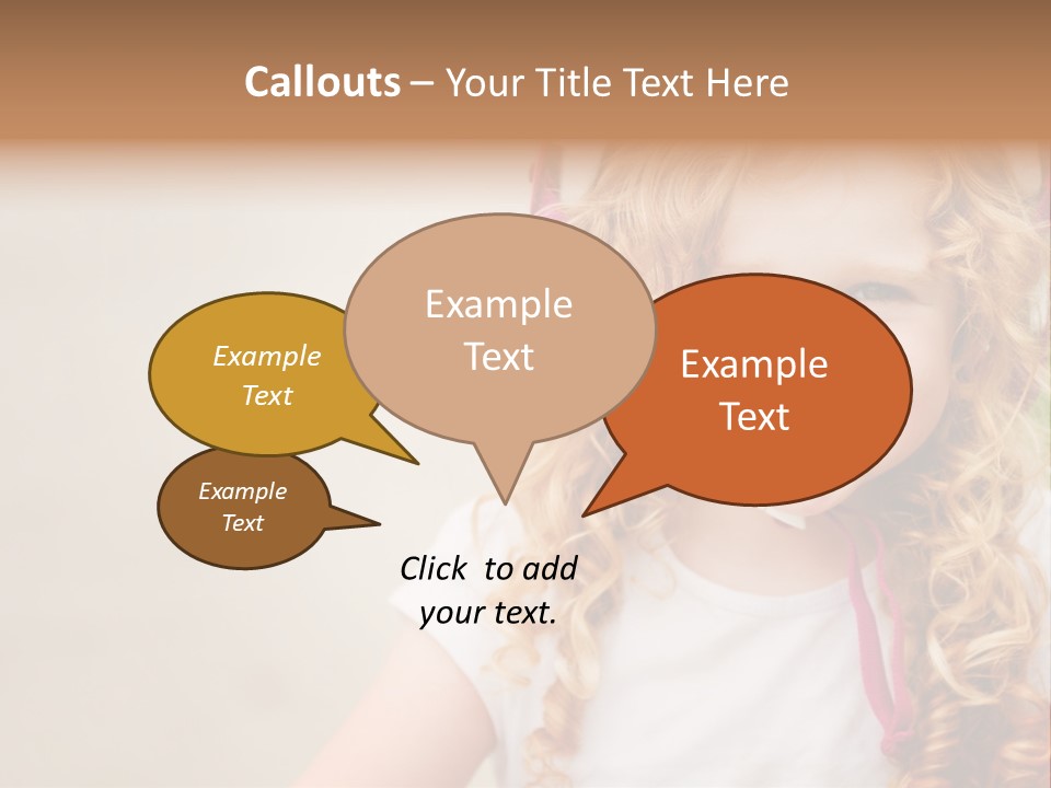 Child Childhood Safety PowerPoint Template