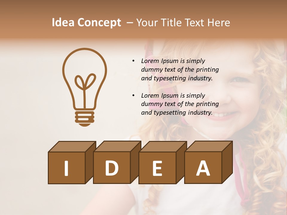 Child Childhood Safety PowerPoint Template