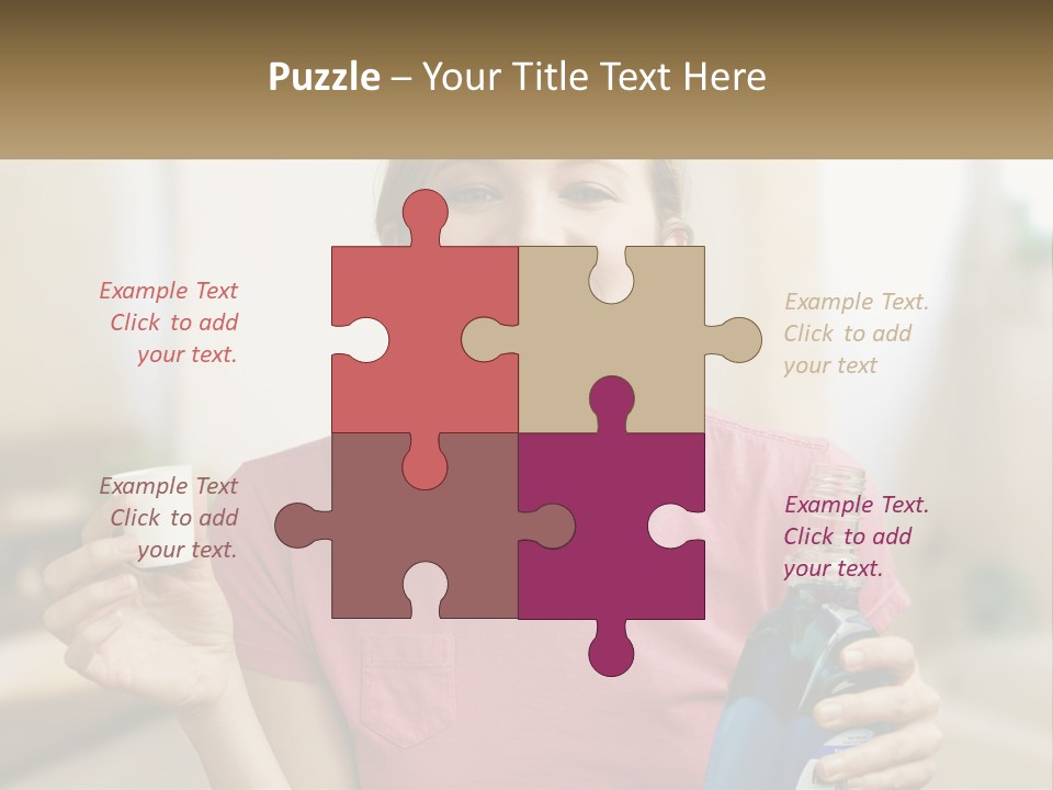 Clean Clothing Adult PowerPoint Template