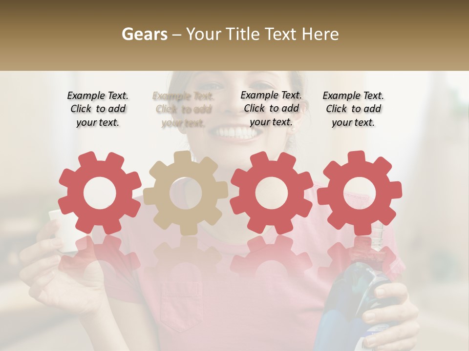 Clean Clothing Adult PowerPoint Template