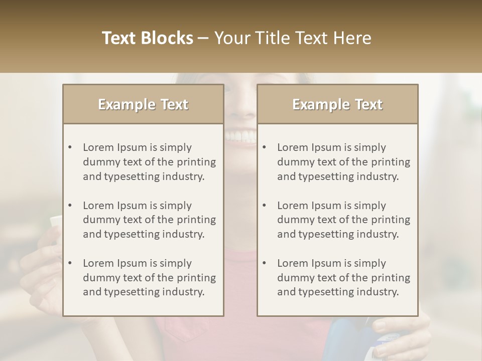 Clean Clothing Adult PowerPoint Template