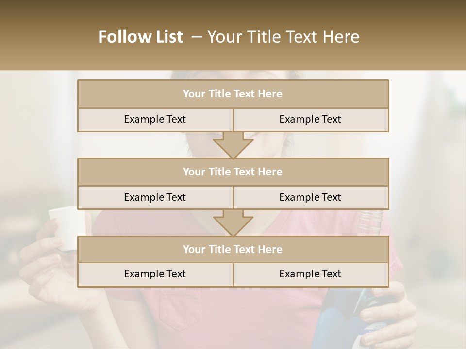 Clean Clothing Adult PowerPoint Template