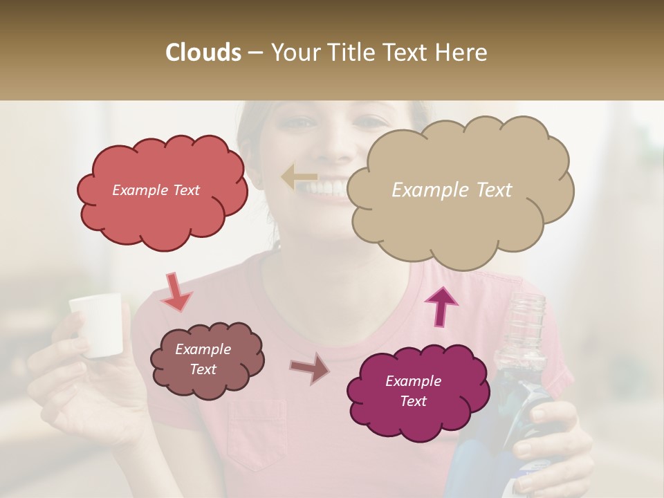 Clean Clothing Adult PowerPoint Template