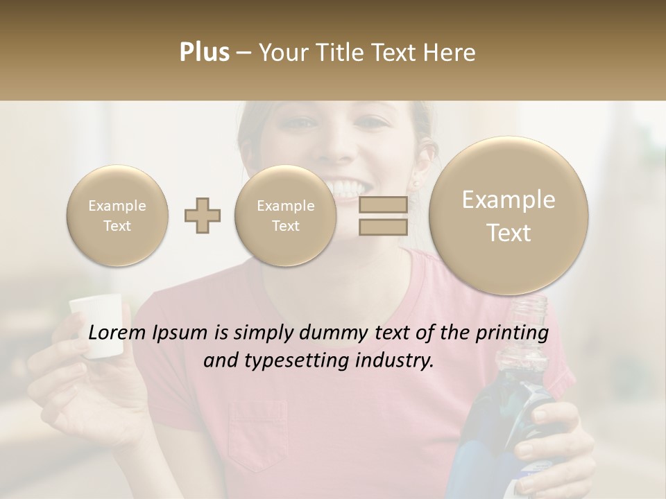 Clean Clothing Adult PowerPoint Template