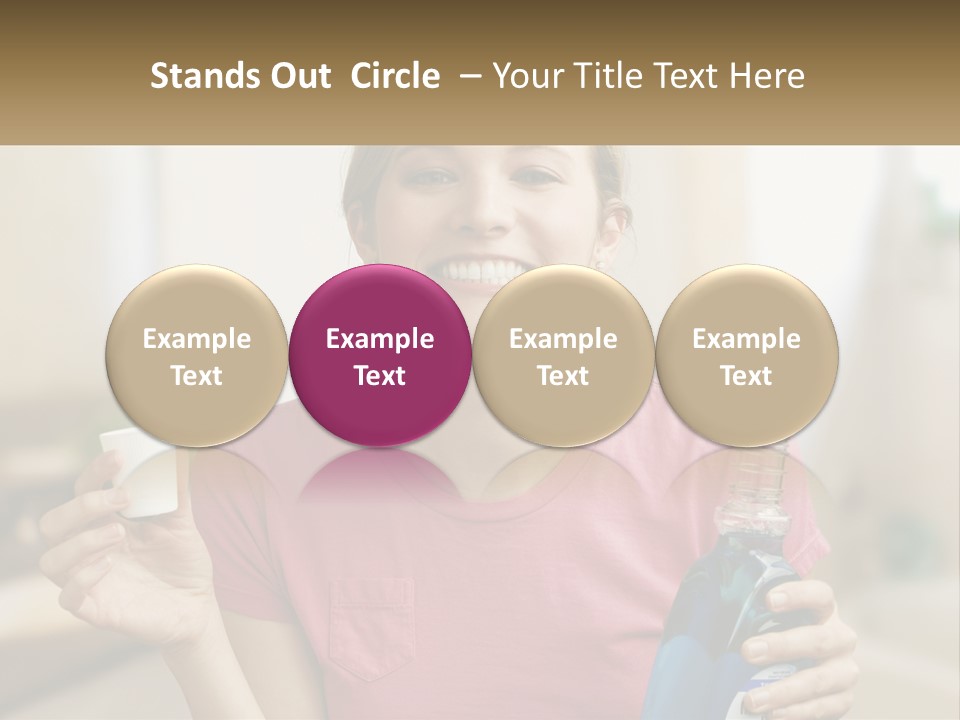 Clean Clothing Adult PowerPoint Template